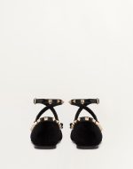 ROCKSTUD VELVET BALLERINA - Image 5